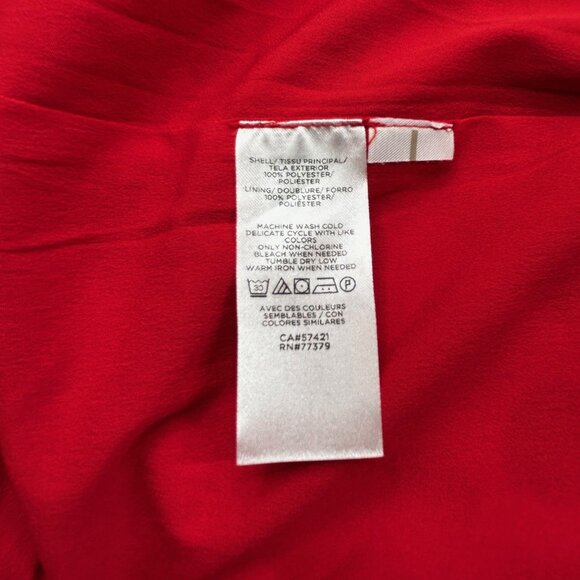 ✨Ann Taylor Size 18 Red & Black Leopard Print Dress | Holiday Party Ready✨ - Picture 4 of 9